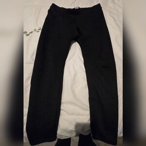 No Boundaries Fleece Lined Black Leggings Comfortable Stretchy Bottoms